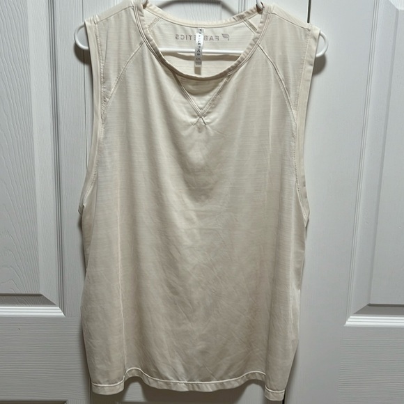 Women’s Fabletics White XXL Tank Top - Picture 1 of 3